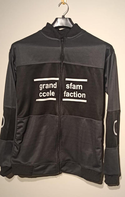1 Pc Men's Fleece Printed Fleece Zipper Jacket
