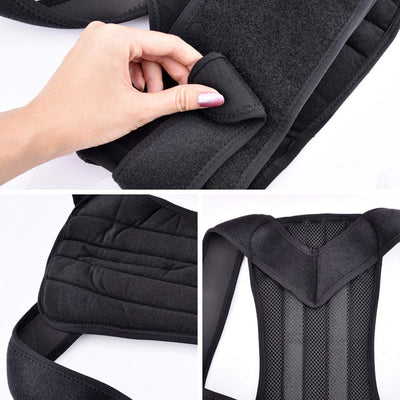 Adjustable Back Posture Corrector & Comfortable Belt for Men & Women